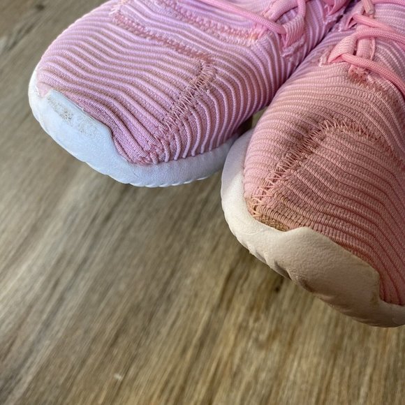 Adidas Originals Tubular Shadow Pink White Girl’s Sneakers Shoes B37125 Size 3 - Picture 7 of 9